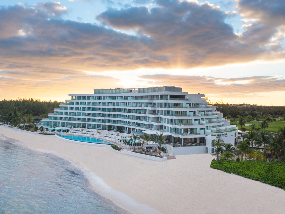 Goldwynn hotel at sunrise